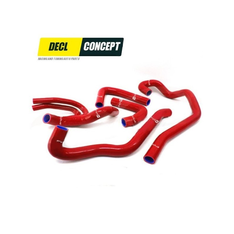 Kit de 5 durites silicones PEUGEOT 106 16S ou CITROEN SAXO VTS Kit de 5 durites silicones PEUGEOT 106 16S ou CITROEN SAXO VTS