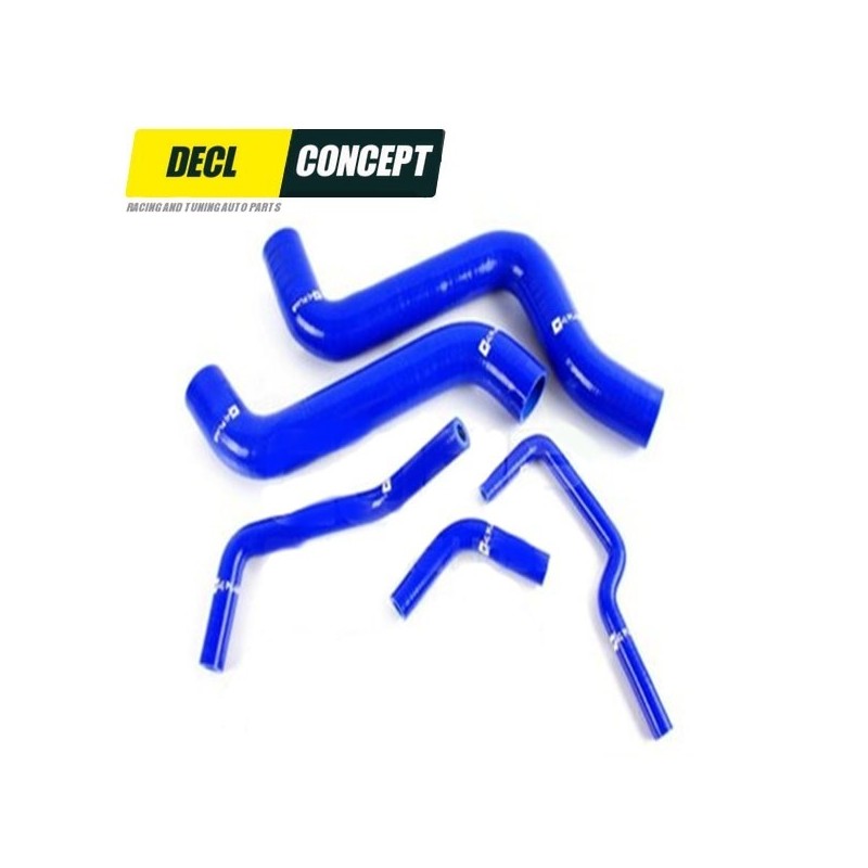 Kit of 5 hoses silicones PEUGEOT 106 16S or CITROEN SAXO VTS Kit of 5 hoses silicones PEUGEOT 106 16S or CITROEN SAXO VTS