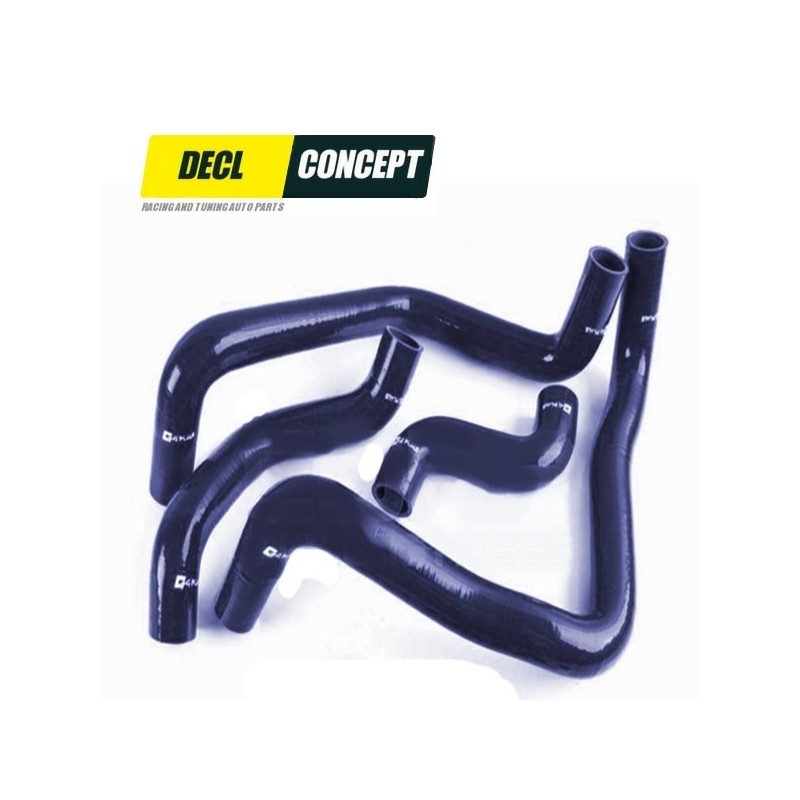 Kit de 4 durites silicones pour FIAT Bertone X1/9 Kit de 4 durites silicones pour FIAT Bertone X1/9