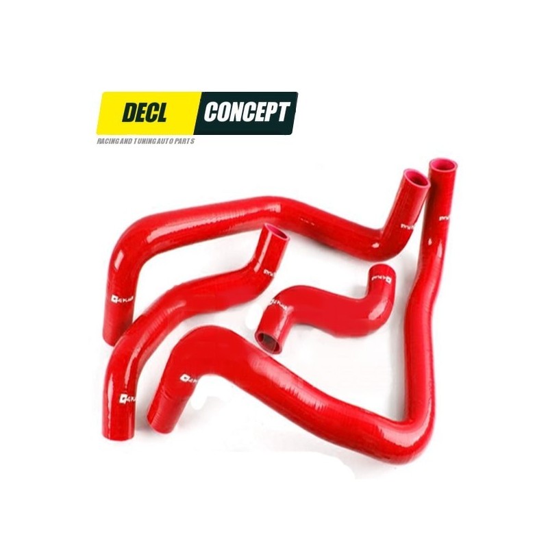 Kit de 4 durites silicones pour FIAT Bertone X1/9 Kit de 4 durites silicones pour FIAT Bertone X1/9