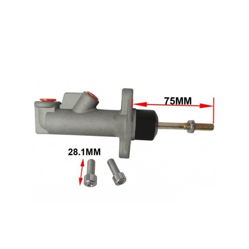 Master cylinder for hydraulic hand brake, 0.625-Inch, shank 75mm
