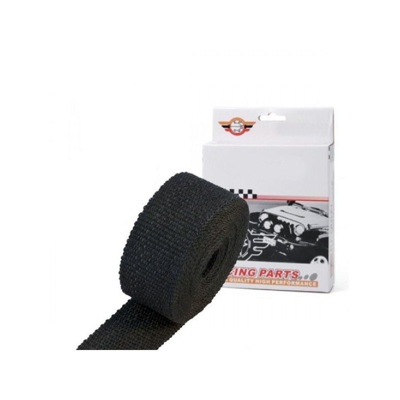 Bande thermique 1000 degrés noir pour collecteur d'échappement et downpipe Bande thermique 1000 degrés noir pour collecteur d'échappement et downpipe