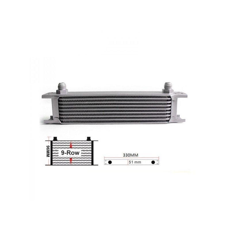 Oil cooler 9-row AN8