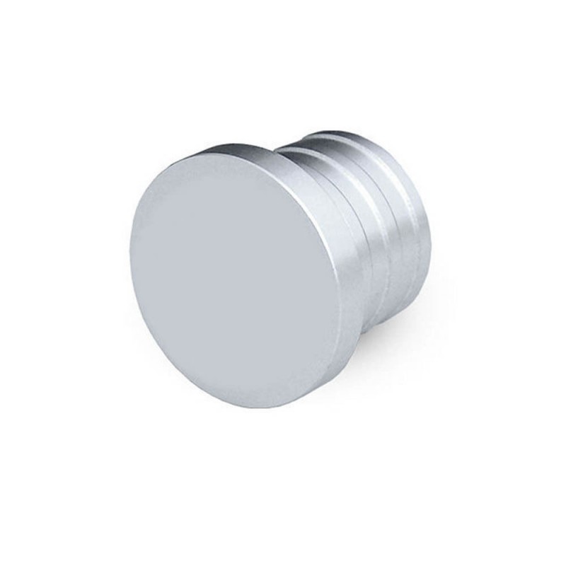 Cap aluminium met een diameter 25mm