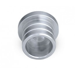 La tapa de aluminio de 25 mm de diámetro