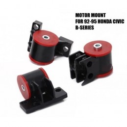 Silent block motore di poliuretano per Honda Integra dal 94 al 01, Del Sol, SI e Civic EG scambiato con il motore di serie B
