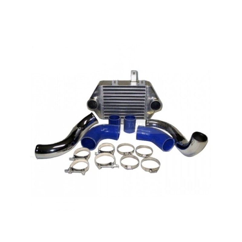 Intercambiador de calor de aluminio de alto volumen+radiador mangueras de silicona para Toyota MR2 Intercambiador de calor de aluminio de alto volumen+radiador mangueras de silicona para Toyota MR2
