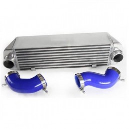 Heat exchanger, aluminum high volume+radiator hoses silicone for BMW 135 and 335 E90 and E92