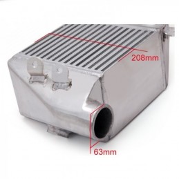 Heat exchanger, aluminum high volume side for VW Golf 4 GTI