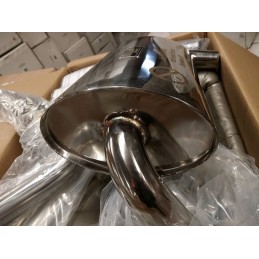 Line exhaust system Stainless steel Renault 4