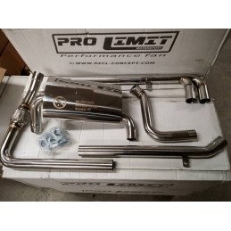 Line exhaust system Stainless steel Renault 4