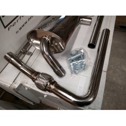 Line exhaust system Stainless steel Renault 4