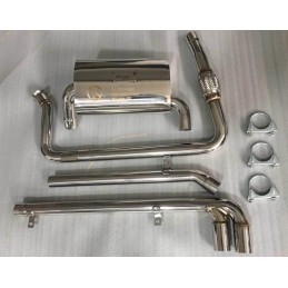 Line exhaust system Stainless steel Renault 4