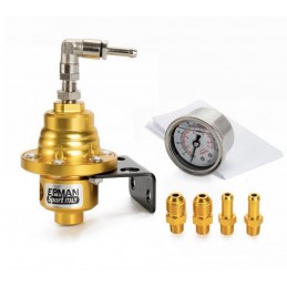 Fuel pressure regulator performance + pressure gauge to glycèrine