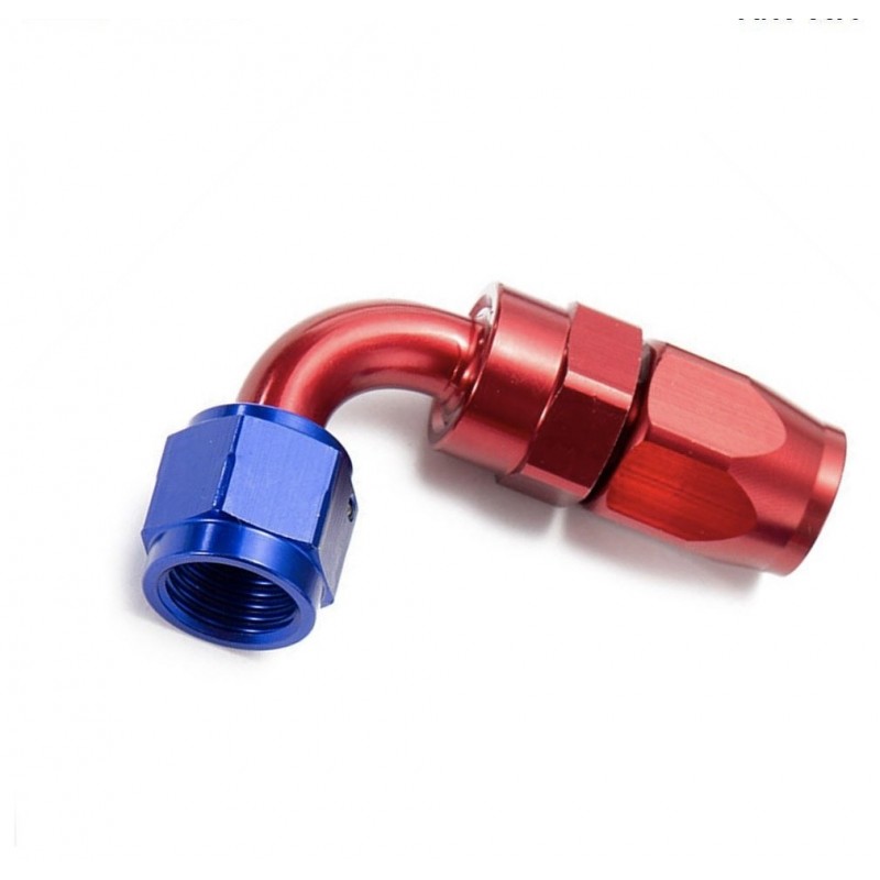 Raccord 90° pour durite Dash6/AN6 Raccord 90° pour durite Dash6/AN6