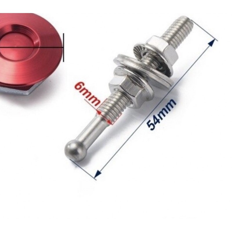 Fixation rapide type "push and clip" Fixation rapide type "push and clip"