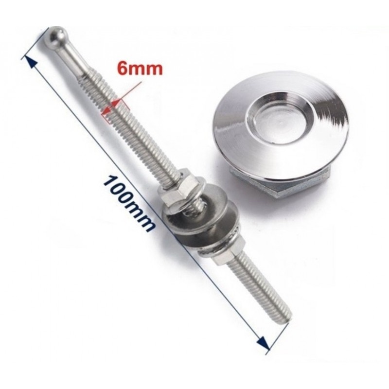 Fixation rapide type "push and clip" Fixation rapide type "push and clip"