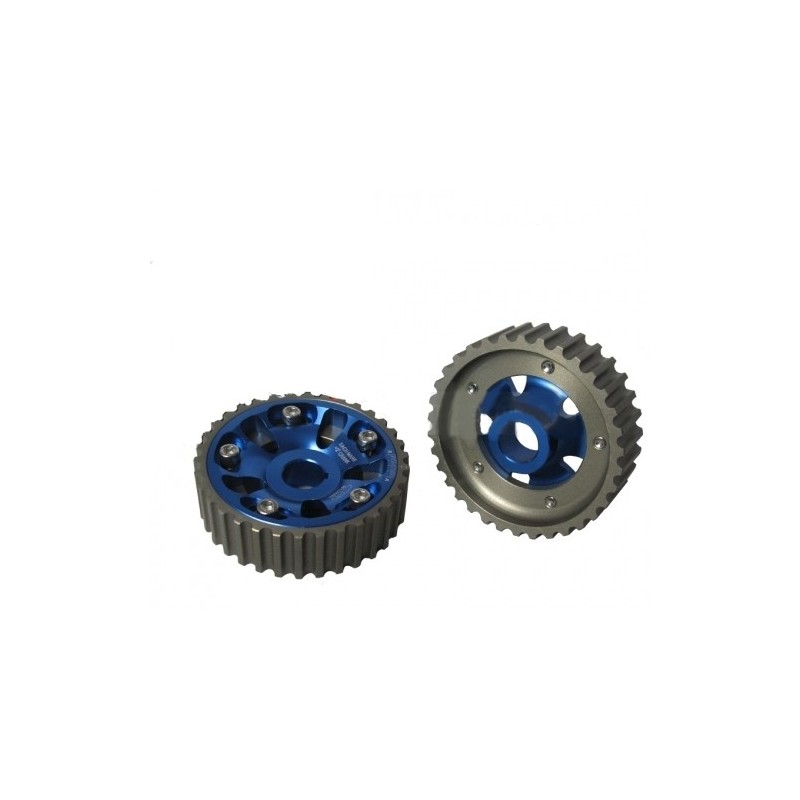 Paire de poulies réglables pour HONDA CIVIC CRX ET INTEGRA DOHC B16A B16B Paire de poulies réglables pour HONDA CIVIC CRX ET INTEGRA DOHC B16A B16B