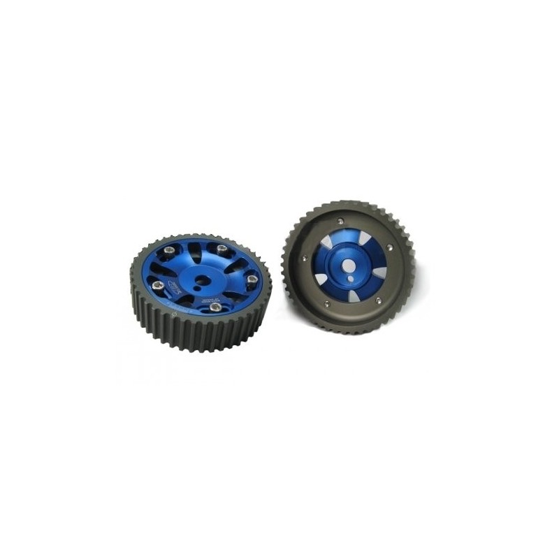Paire de poulies réglables pour HONDA CIVIC CRX ET INTEGRA DOHC B16A B16B Paire de poulies réglables pour HONDA CIVIC CRX ET INTEGRA DOHC B16A B16B