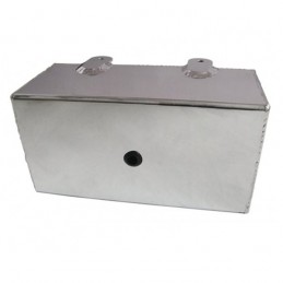 Serbatoio in alluminio 2L per liquido lavacristalli o sistema d'iniezione d'acqua, scambiatore di calore 