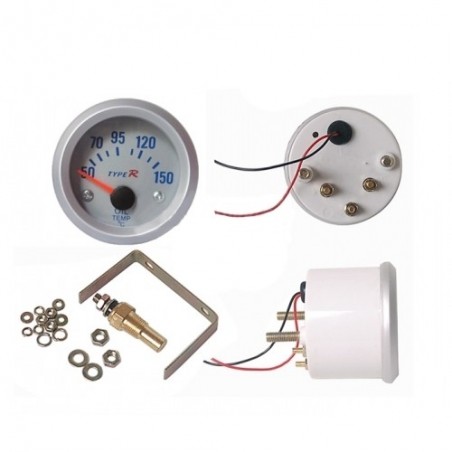 Manometer olie temperatuur 52mm + probe