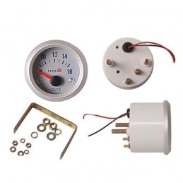 Medidor de presión voltímetro 52mm